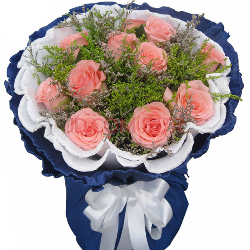 鲜花快递玫瑰花11朵速递北京广州上海成都南