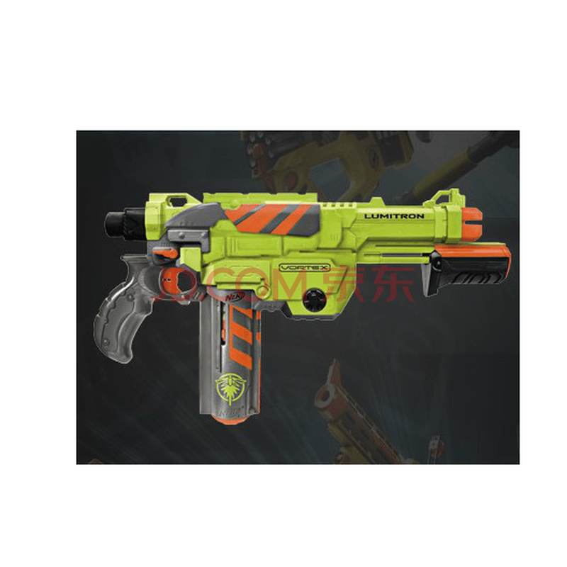 孩之宝hasbro热火nerf 玩具枪软子弹 旋风发射器软弹枪生日礼物六一