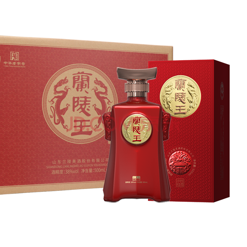 【酒厂自营【及时发货】第五代新品38度升级版红兰陵王五粮型浓香型