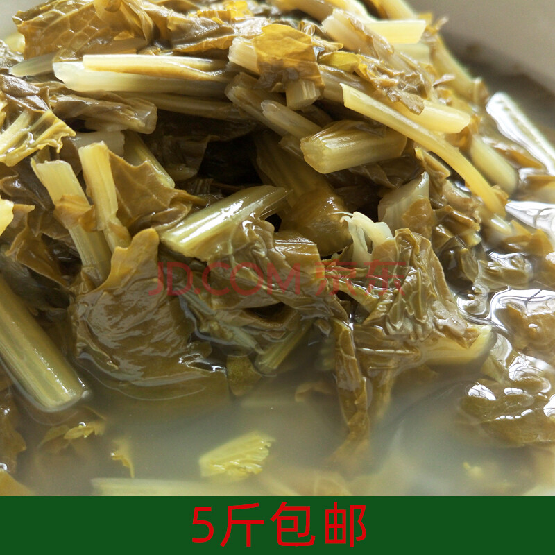 四川广元土酸菜 正宗农家自制无盐广元酸菜特产5斤酸菜鱼料