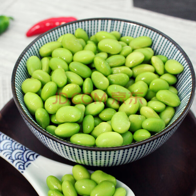 冷冻糯毛豆仁豆子 毛豆米 黄豆粒 青豆粒 新鲜蔬菜1000g**
