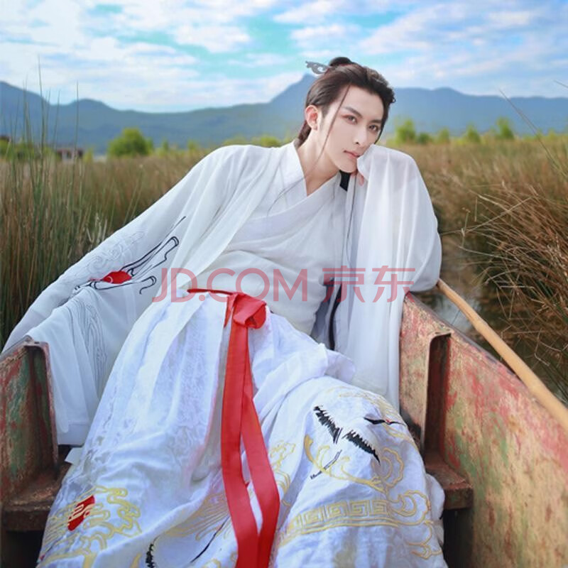 男装 唐装/汉服 卡辑(kaarjiyy) 汉服男古装长袍正版原创广袖古风男士