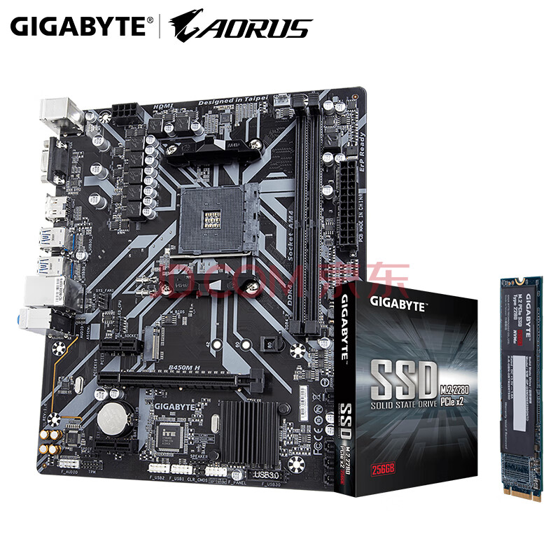 技嘉b450系列 aorus pro wifi amd am4主板 mini迷你itx游戏主板固态