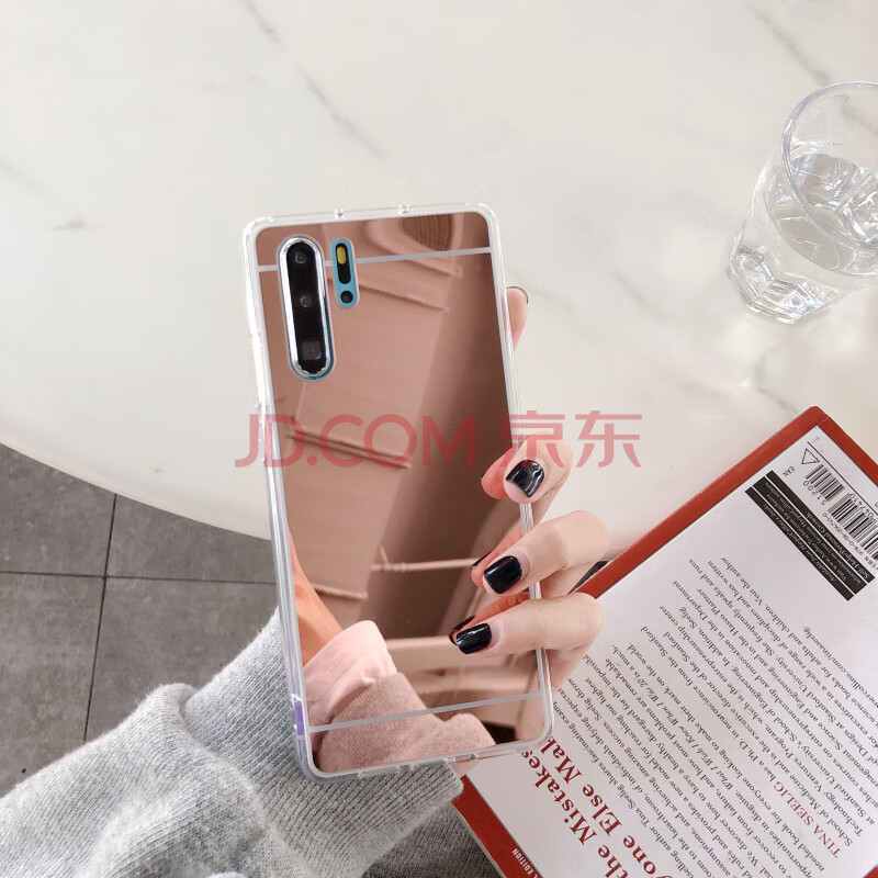 华为荣耀play3手机壳9xpro镜面8x带镜子8c化妆补妆神器7x外壳麦芒9潮8