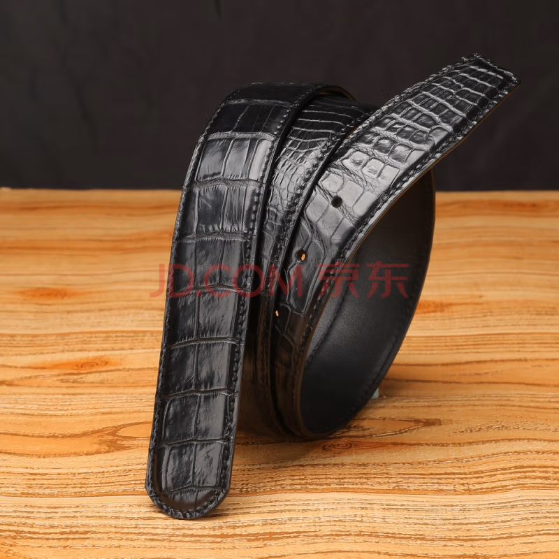 chuentye round head non-splicing crocodile belly belt men's genuine leather belt suitable for smooth gusset buckle belt strip 3.8 wide black - no spl
chuentye round head non-splicing crocodile belly belt men's genuine leather belt suitable for smooth gusset buckle belt strip 3.8 wide black - no spl