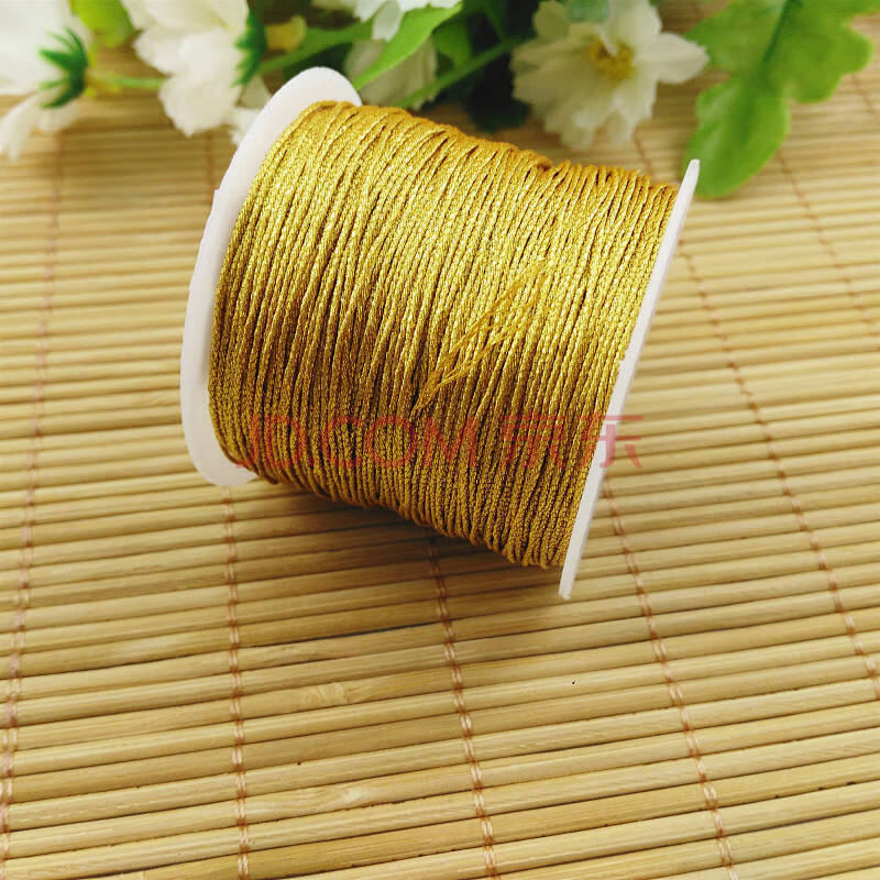 金丝银丝股线 diy手工编织项链手链手绳股线金丝银丝线饰品配件材 3股