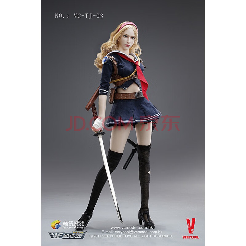 美女兵人 verycool 刀锋少女 vc-tj-03 16 全民突击 第三弹