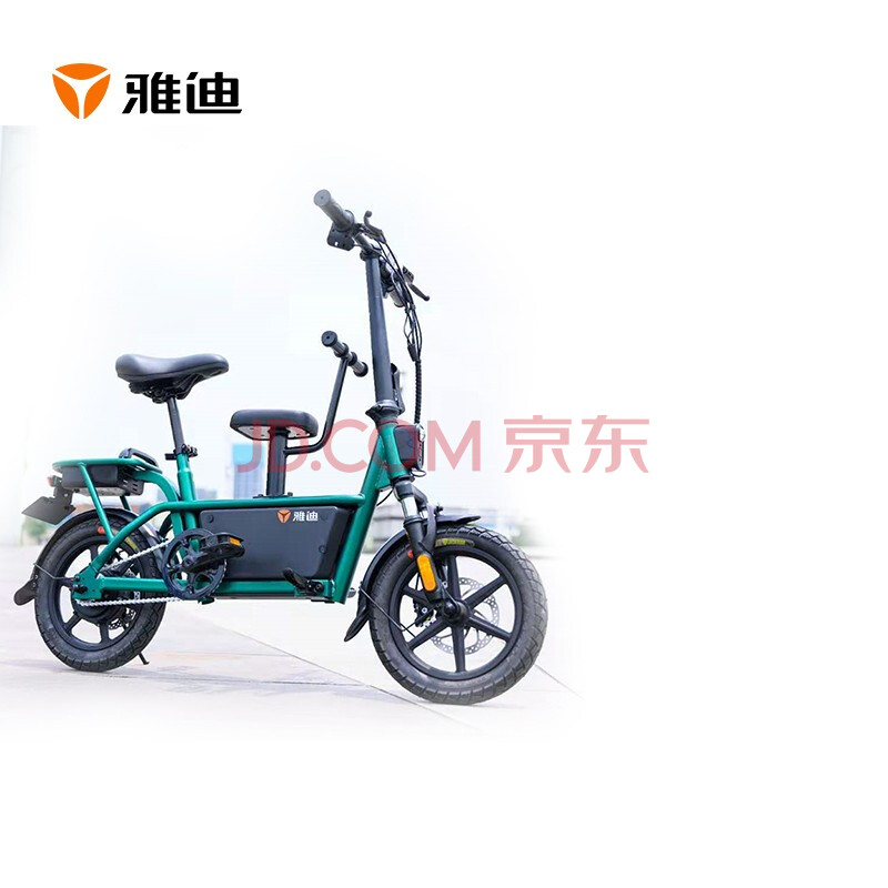 雅迪新款48v锂电电动车,雅迪48v20ah锂电电动车 雅迪yadea小豆豆折叠电动自行车锂电男女子超轻便携迷你小型助力代步