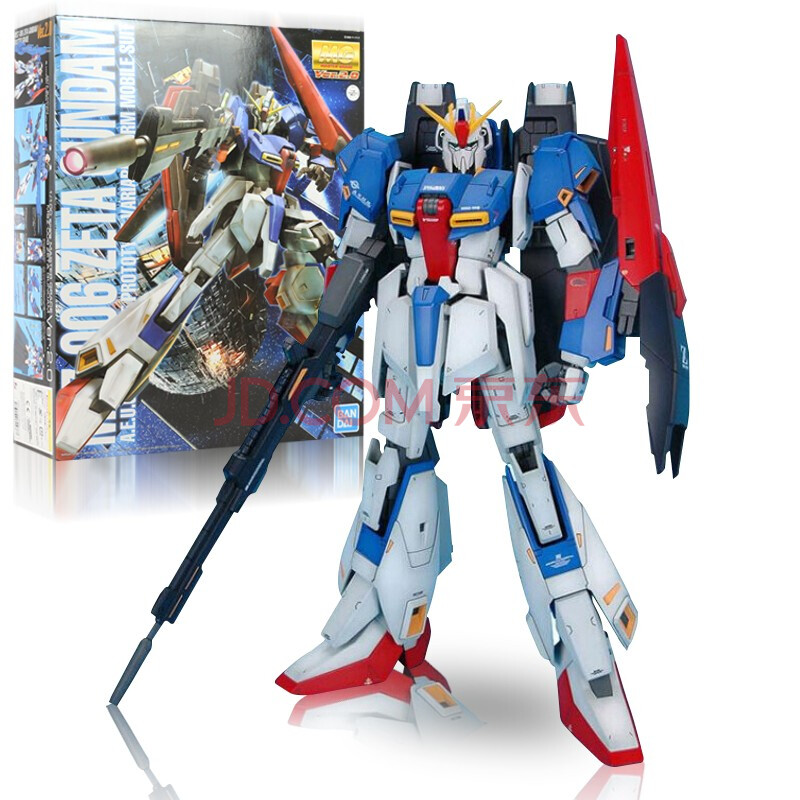 万代(bandai)高达拼插拼装模型手办玩具 mg 1/100 敢达男孩玩具 mg 1