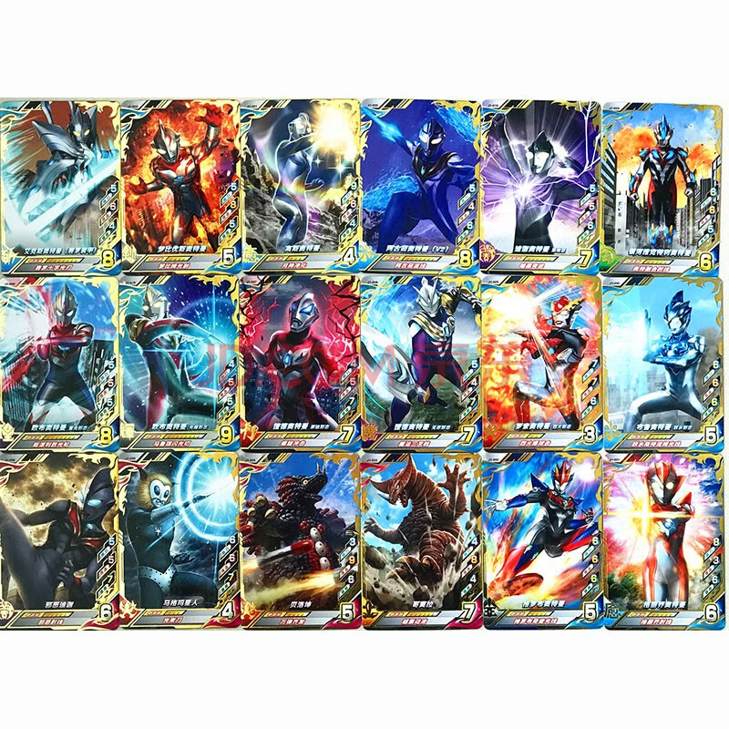 奥特曼融合激战街机炽热极限1弹r卡一张正版全新 炽热