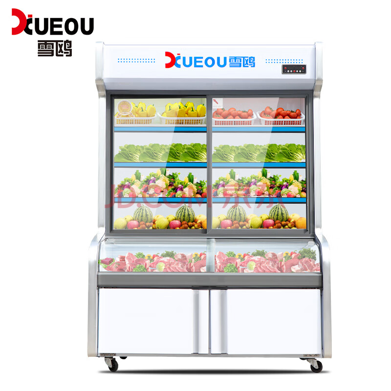 雪鸥三温点菜柜商用饭店烧烤串串保鲜柜冷藏冷冻麻辣烫展示柜冰柜 1.