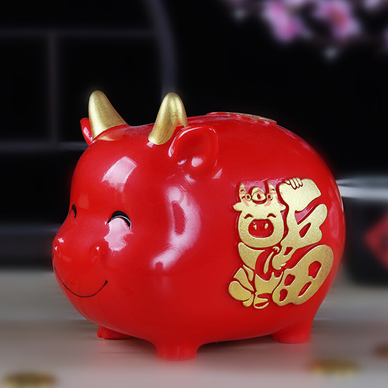 福气红牛 中号 礼盒装