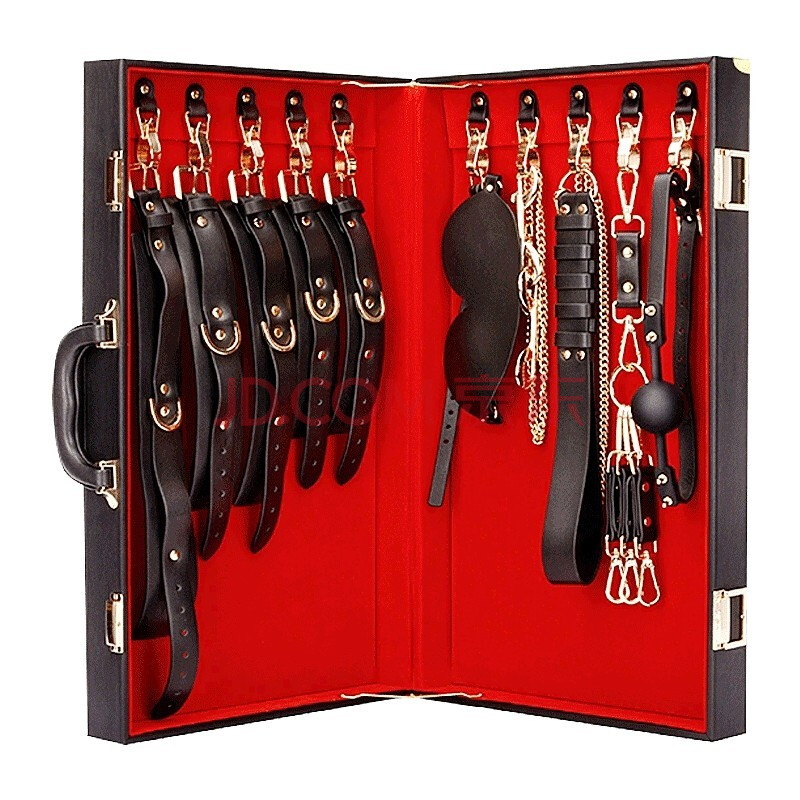 sm情趣套装男女共用激情调教手铐捆绑口球性玩具项圈