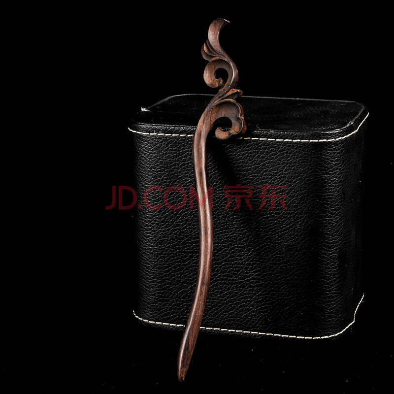 木质发簪 古典汉服手工木簪子中国风黑檀木发簪盘发发饰复古步摇盘头