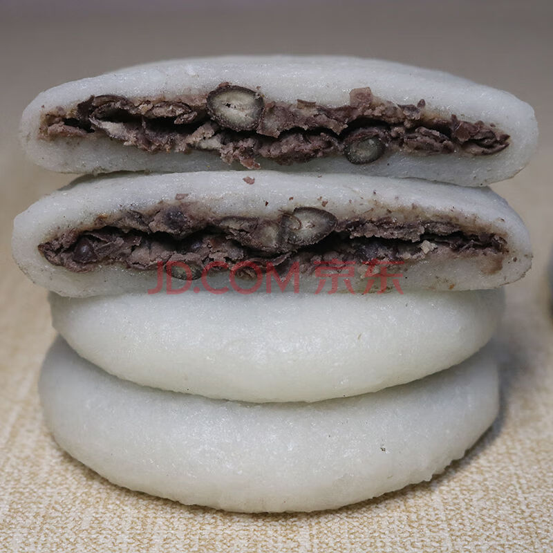 绿豆糍粑30个湖北特产手工纯糯米糍咸味油糍粑粑绿豆沙甜味糍粑红豆