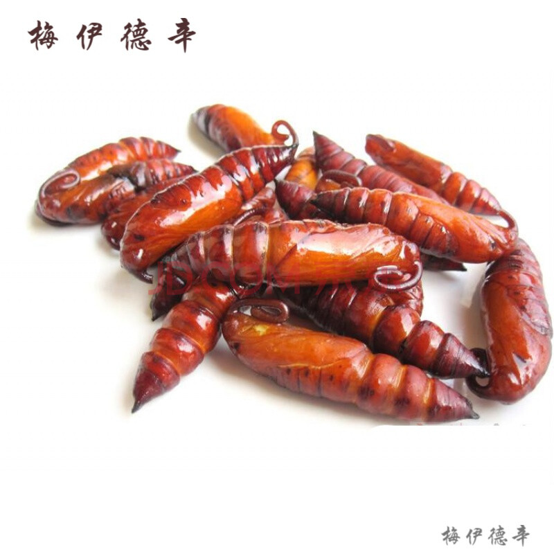 新鲜豆虫蛹 钢笔蛹 青虫蛹地瓜蛹 豆丹 活体速冻 500g