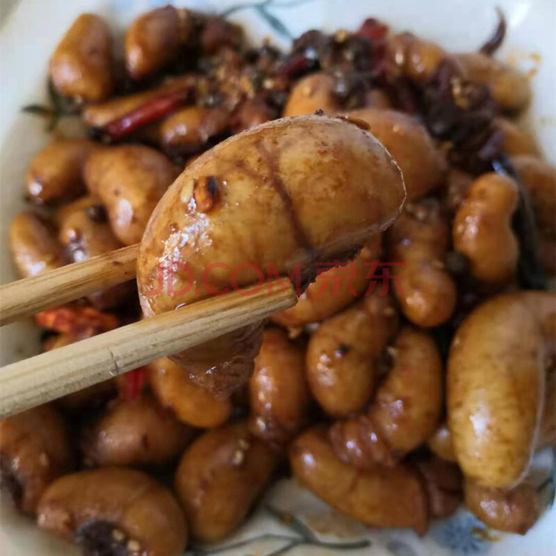 麻辣鸡腰子公鸡蛋即食鸡肾鸡春鸡子网红食品 报哥