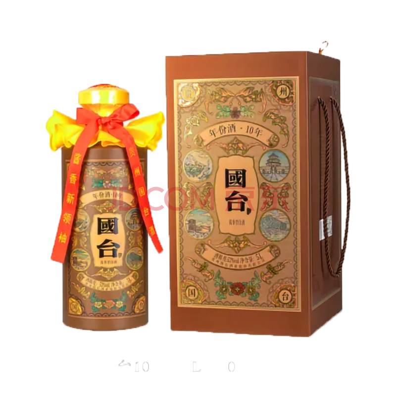 贵州国台酒业 国台十年/10年 酱色 5000ml单瓶收藏装 53度酱香型白酒