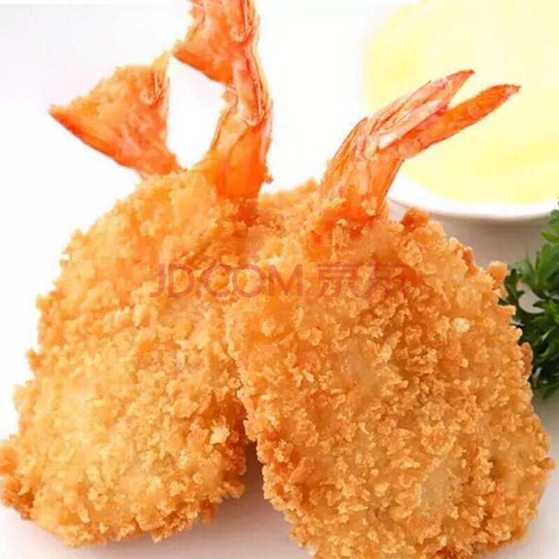 黄金蝴蝶虾1000g 60枚左右油炸小吃面包虾黄金虾