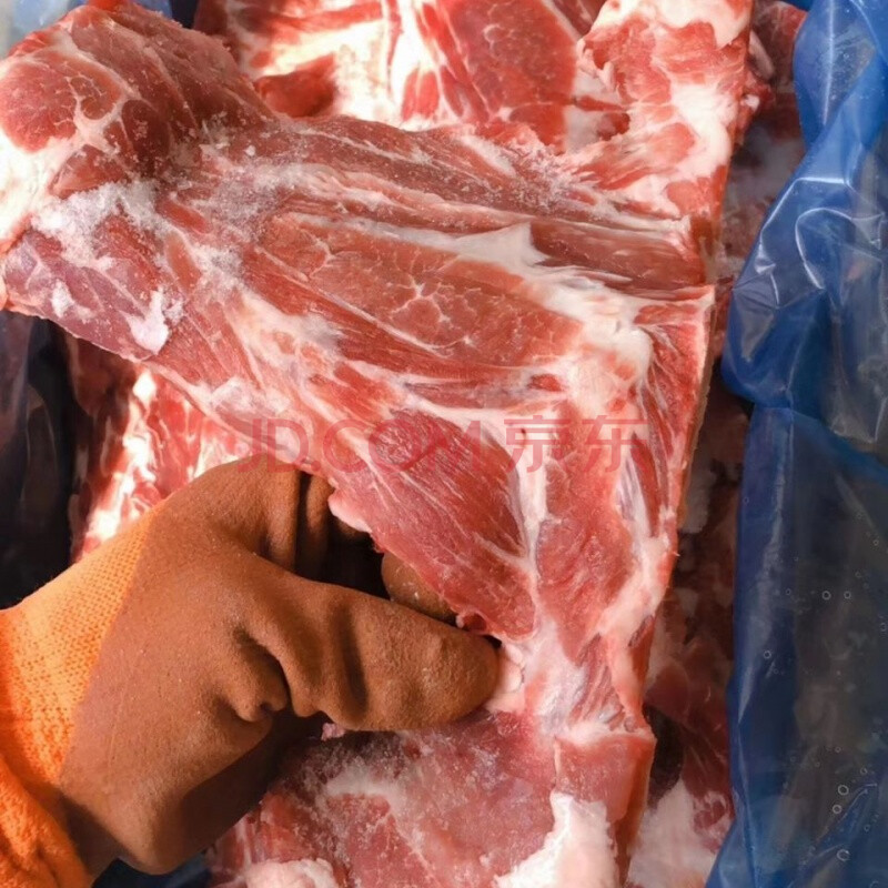 顺丰速运 冷冻新鲜猪胫骨猪脖子骨胫排多肉胫骨30斤一箱 江浙沪皖