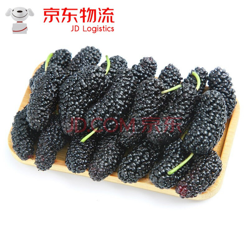新鲜桑葚 黑桑椹子孕妇水果酵素泡酒桑葚膏无沙免洗 2盒装(每盒500g)