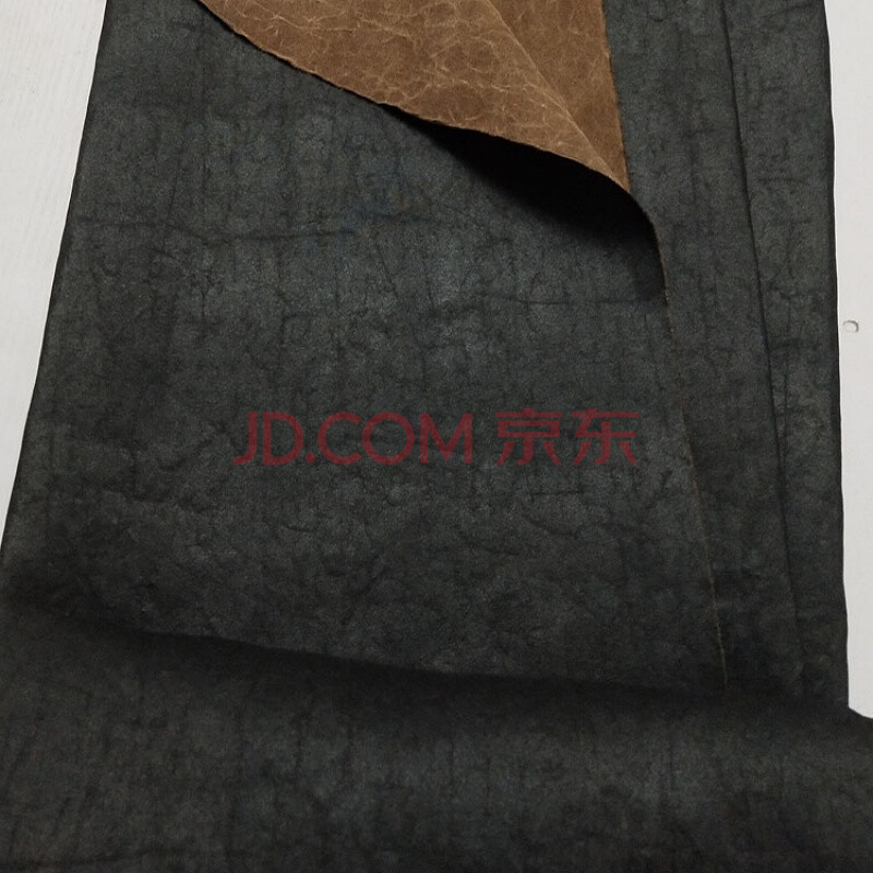 龟纹香云纱布料面料重磅真丝咖啡色龟裂纹香云纱正宗顺德莨绸高品质