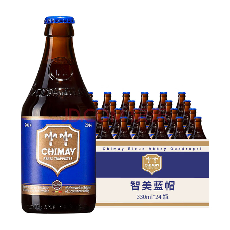 chimay 进口智美蓝帽啤酒*24瓶