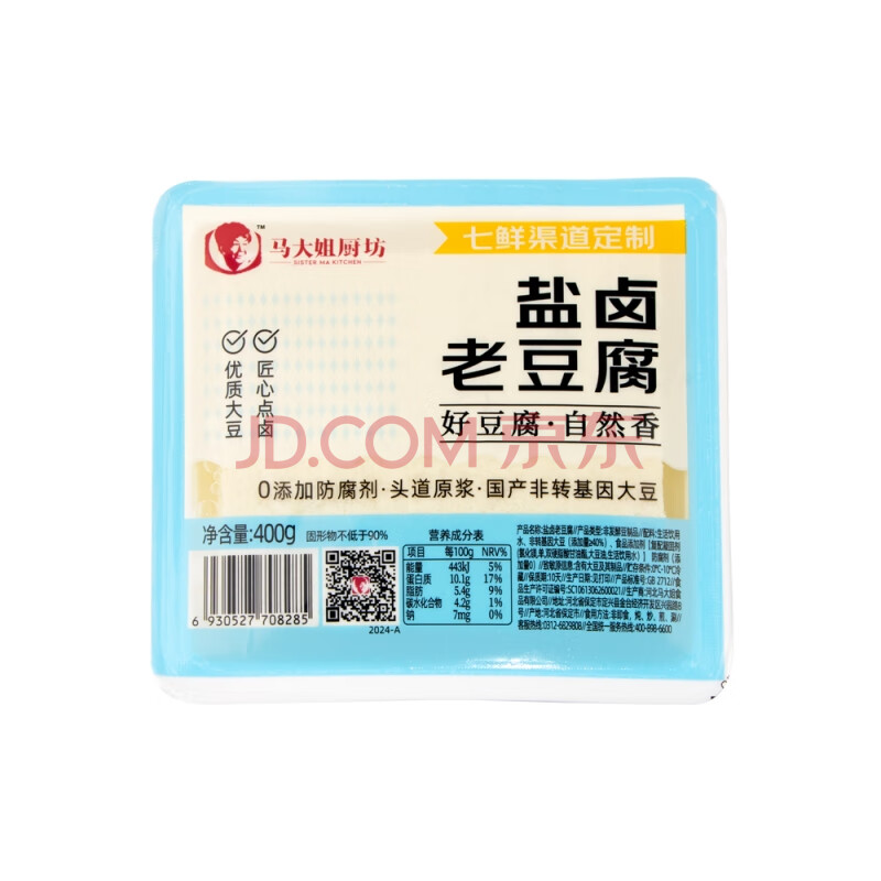 马大姐 盐卤老豆腐400g
