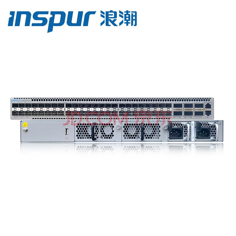 浪潮(inspur)交换机cn61108pc-v-h 48个10gbps sfp 光纤接口 6个40g