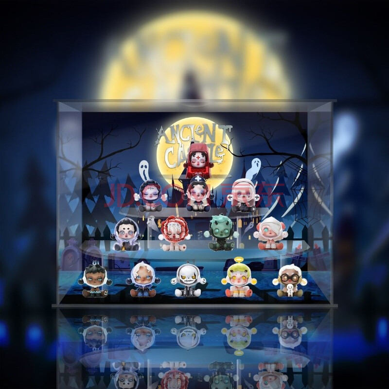 sp泡泡skullpanda密林古堡系列盲盒一套全套泡泡·玛特潮玩具可爱少女