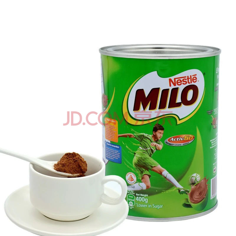 美禄milo 马来西亚美禄milo巧克力麦芽能量冲饮3合1 21条x33g 693g