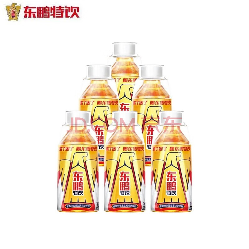 东鹏特饮功能饮料小金瓶250ml*6瓶/包 便携装