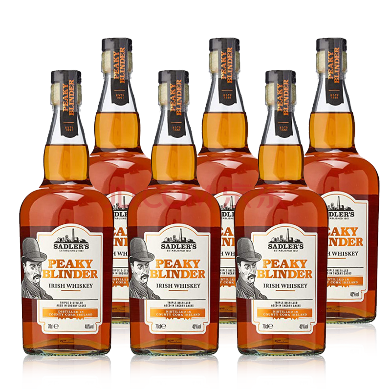 【官方授权】浴血黑帮 爱尔兰威士忌700ml peaky blinder 英国原装