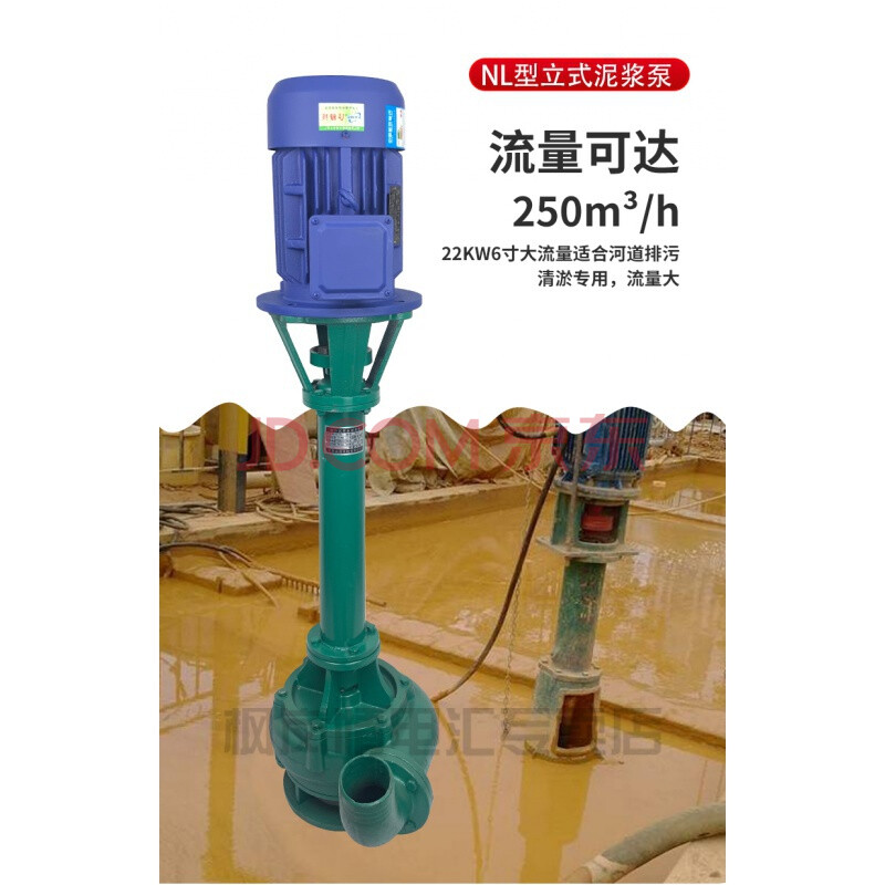 抽粪切割式污水泵抽粪机立式泥浆泵抽泥沙清淤泵380v三相污泥泵排污泵