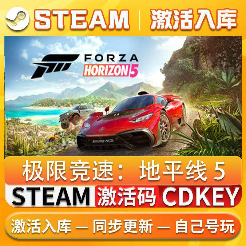时岛极限竞速地平线5 steam激活码入库cdkey正版终级版兑换码在线 地平线5 豪华版（本体+DLC）