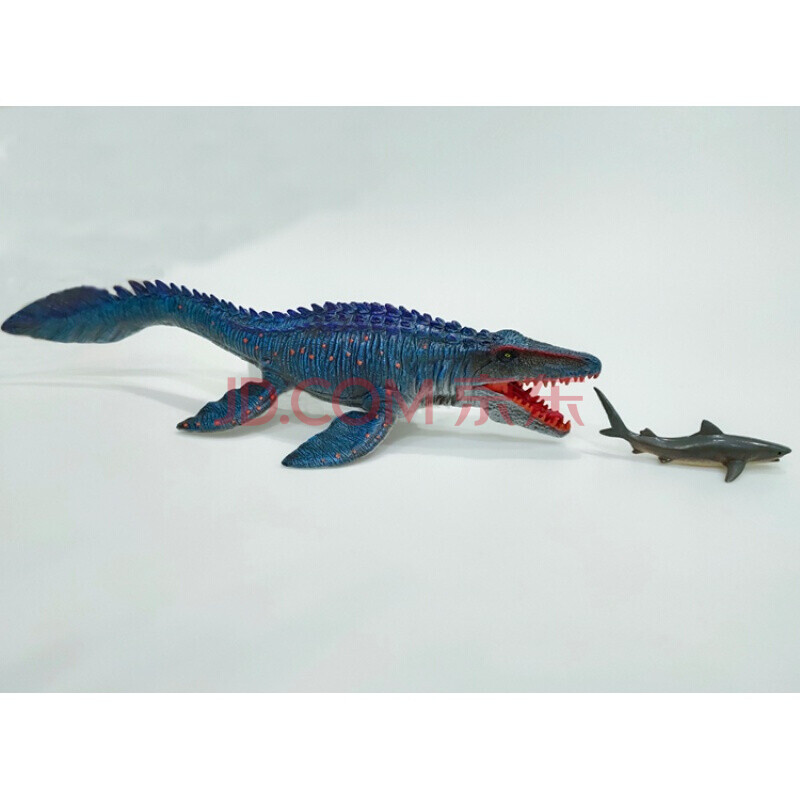 蛇颈龙 侏罗纪超大号沧龙模型玩具苍龙蛇颈龙世界2狂暴虐龙巨齿鲨鱼