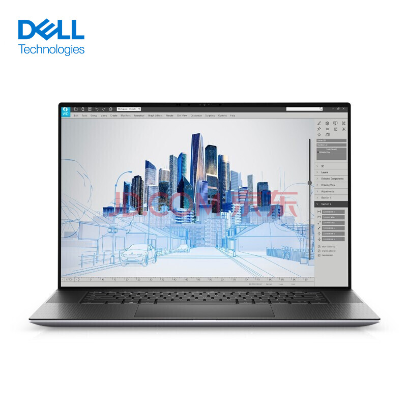 图形移动工作站 设计本17英寸笔记本轻薄商用 i9-11950h/32g/2t/rtx