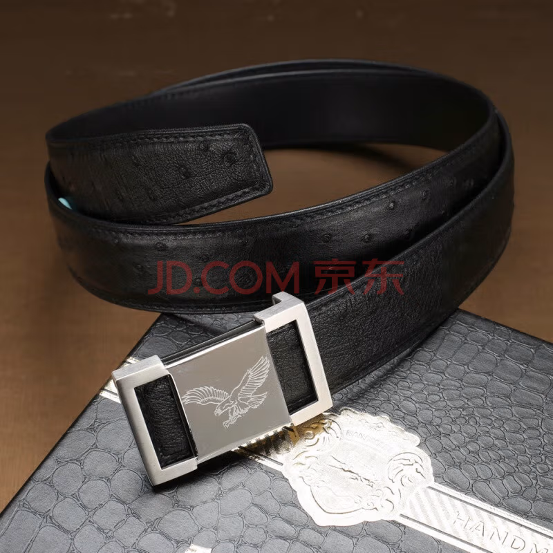 chuentye end men's belt rare leather end belt ostrich leather leather casual lengthened tanabata gift for boyfriend black + silver buckle 10
chuentye end men's belt rare leather end belt ostrich leather leather casual lengthened tanabata gift for boyfriend black + silver buckle 10