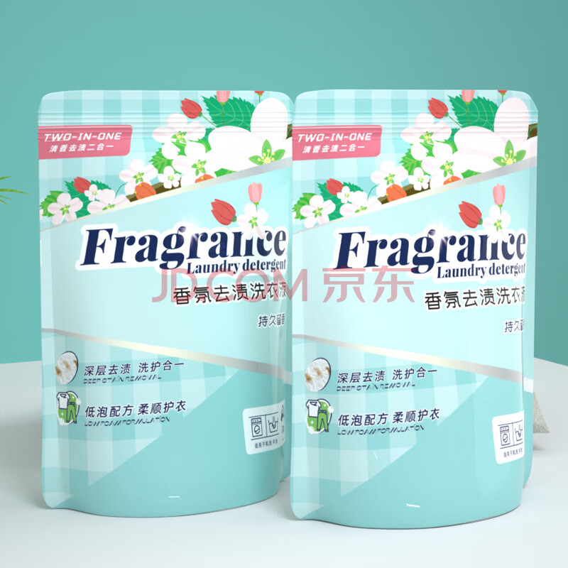 蓝漂香氛洗衣液袋装家用香味持久留香低泡香氛实惠装-AY 300g*1袋