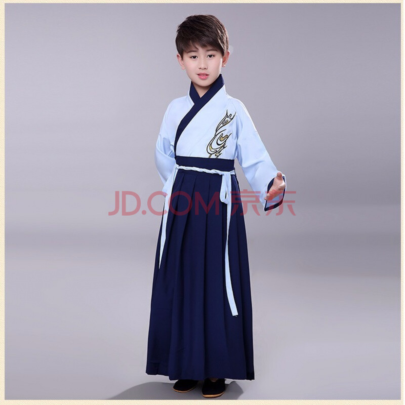 莱又莱 男童汉服中国风宝宝春夏古装儿童古代国学服装