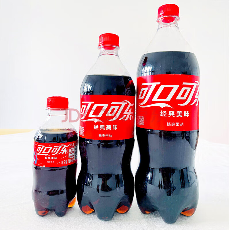 可口可乐汽水300ml*6瓶整箱小瓶多规格超市同款经典碳酸饮料饮品 888ml*1瓶默认