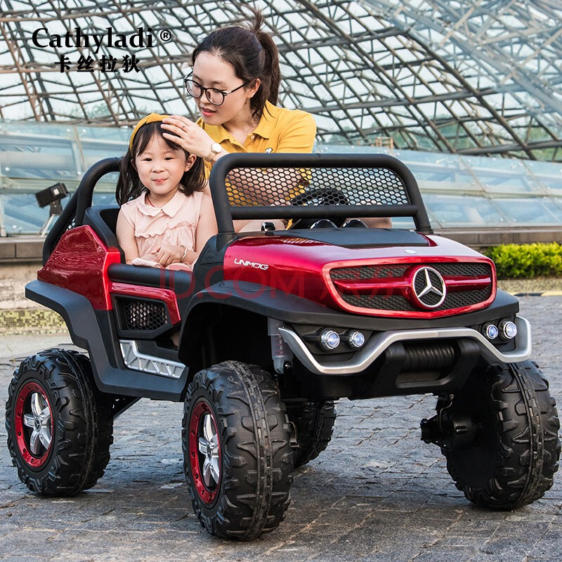 儿童电动车 四轮四驱遥控 儿童电动汽车 摇摆 小孩宝宝超大越野玩具