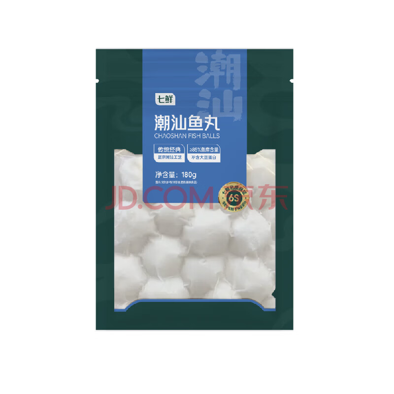 七鲜 潮汕鱼丸180g