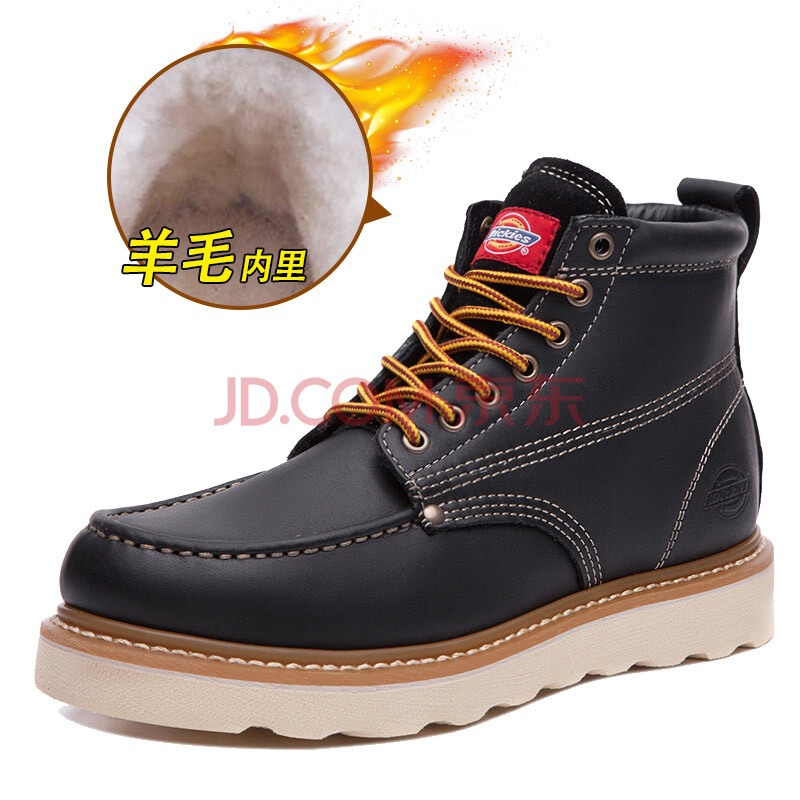 DickiesµÛ¿Í¹¤×°Ñ¥ÄÐЬ¶¬¼¾Ð¿îÓ¢Â×ÕæÆ¤Âí¶¡Ñ¥¸ß°ïºñµ×¸´¹Å¶ÌÑ¥ÄÐÑ¥ ºÚÉ«ÑòëÄÚÀï164M50LXS34M 42