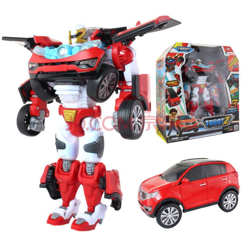 凯利特韩国young toys托宝兄弟tobot变形金刚机器人托宝兄弟xy加强版