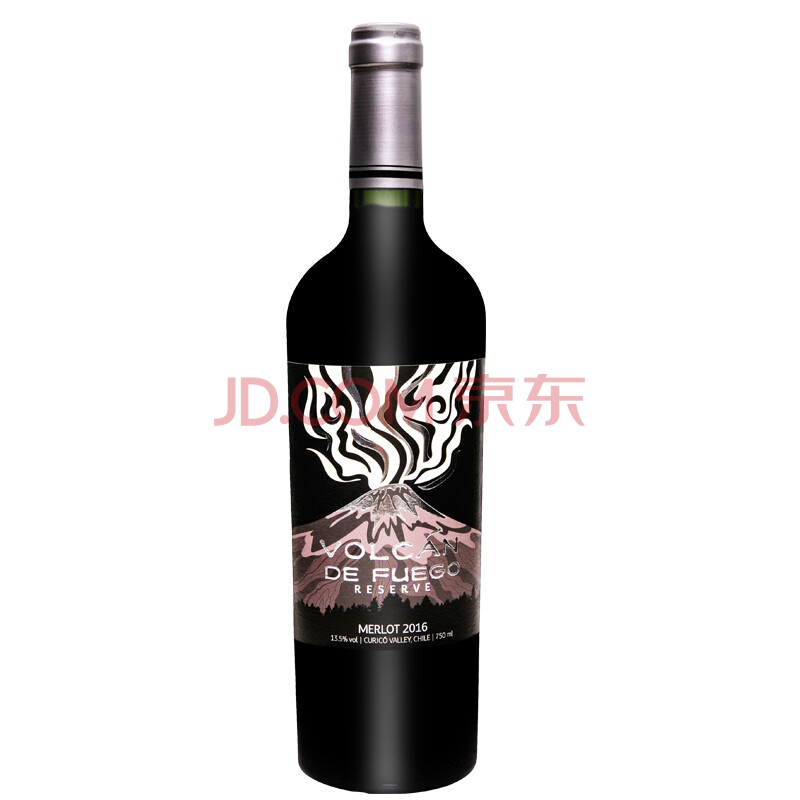 【夏商精选】智利原瓶原装进口红酒 伟勒山 干红葡萄酒 单瓶 伟勒山珍藏梅洛红葡萄酒瓶