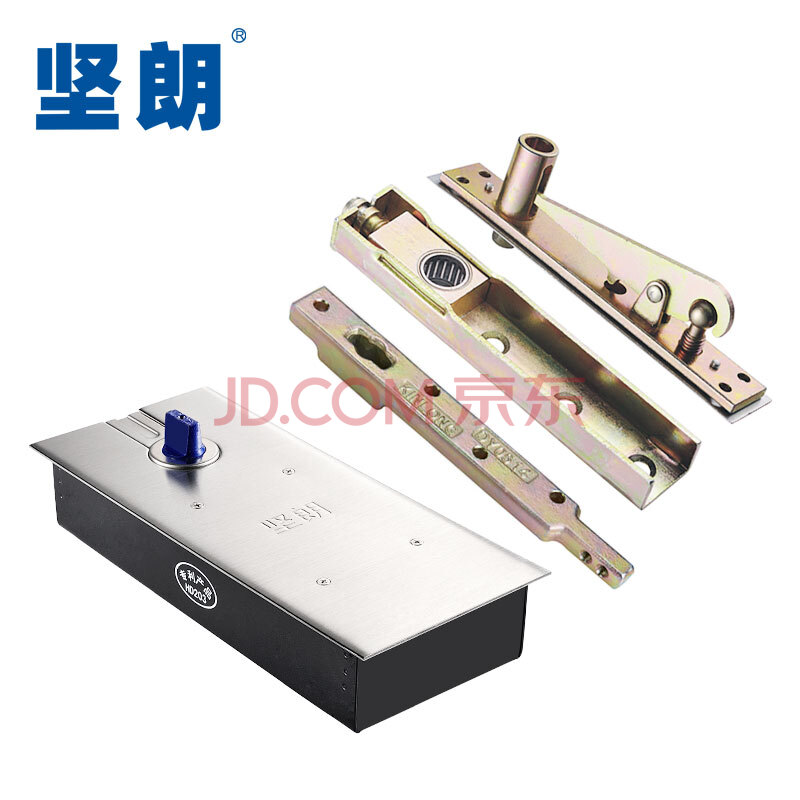 坚朗(kin long)地弹簧门配件 无框玻璃门木门有框门玻璃门配件90度