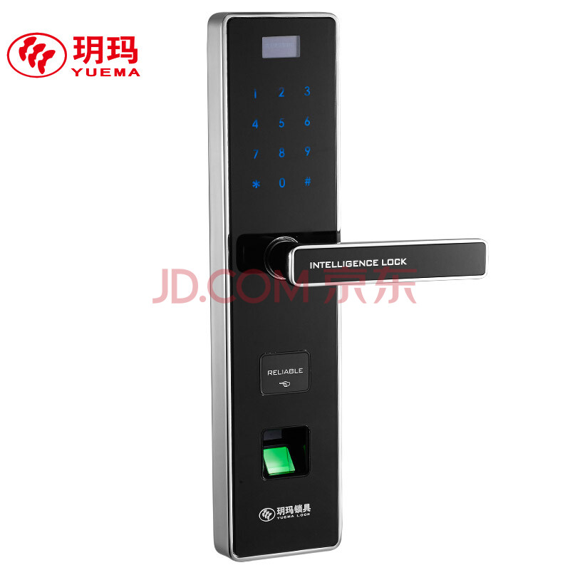 玥玛智能门锁指纹锁密码锁大门防盗家用防盗门