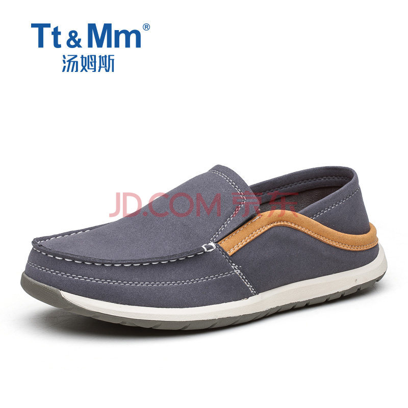 Tt&Mm/ÌÀķ˹ÀÁÈË·«´¬Ð¬ÄÐÒ»½ÅµÅ ´ºÇïÓ¢Âׯ¤ÃæÄ¥É°¸´¹ÅÐÝÏбãЬTM734201M »ÒÉ« 40