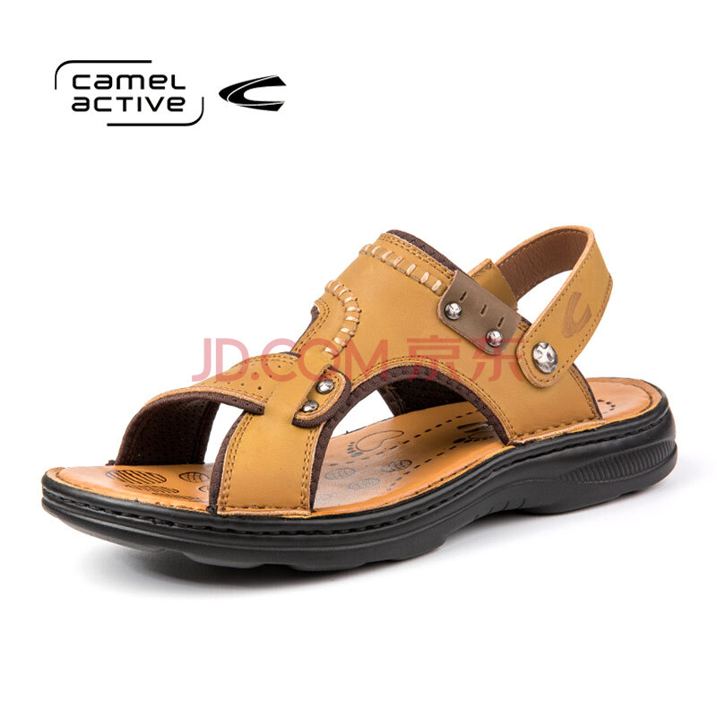 ÂæÍÕ¶¯¸Ð£¨Camel Active£©½ðÊô×°ÊηèÂíÆ¤Æ´½Ó¶ֺÐÝÏÐÁ¹Ð¬É³Ì²Ð¬Ç³×Ø42